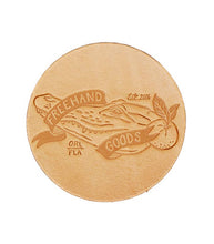 Load image into Gallery viewer, Freehand Goods - Leather Coasters: Hurricane Club
