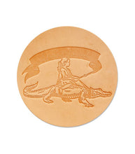 Load image into Gallery viewer, Freehand Goods - Leather Coasters: Hurricane Club
