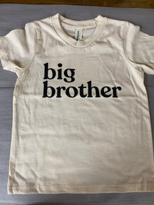 Gladfolk- Big Brother Tee: 4T