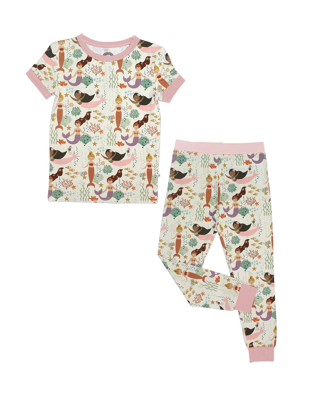 Emerson and Friends - Mermaids Bamboo Kids Pajamas: 2T