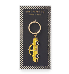 Rifle Paper Co. - Taxi Enamel Keychain