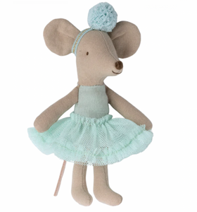 Maileg Ballerina Mouse- Mint