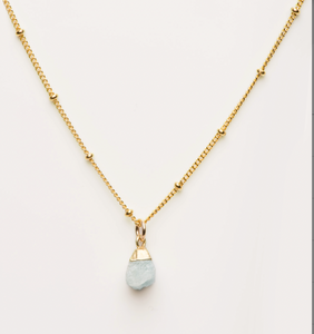 ABLE Aquamarine Pendant Necklace