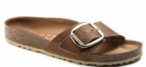 Birkenstock Madrid Big Buckle- Cognac