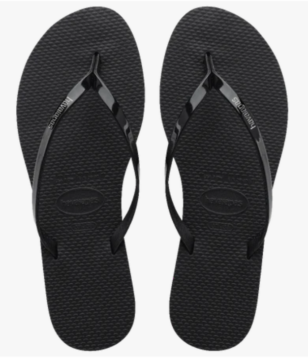 Havaianas You Metallic Sandal- Black