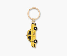 Load image into Gallery viewer, Rifle Paper Co. - Taxi Enamel Keychain
