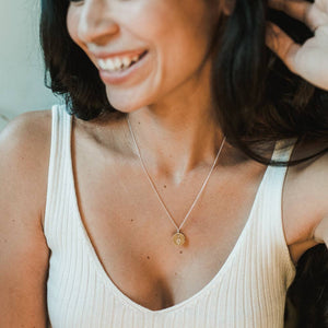 Becoming Jewelry - North Star Necklace: Gold Fill