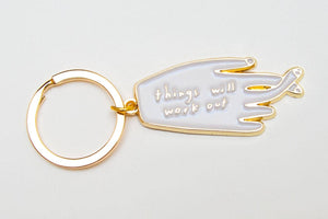 People I've Loved - Things Will Work Out Keychain